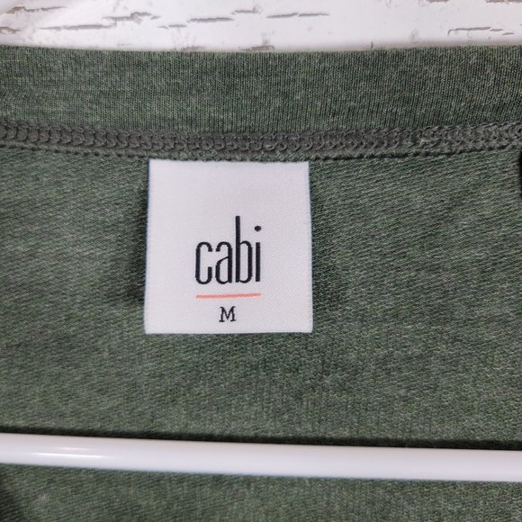 Cabi Simple Playsuit One Piece Jumpsuit Loden Green Sz M 5372 EUC - Picture 6 of 6